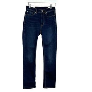 Rebecca Taylor NEW Blue Clemence High Rise Slim Straight Jeans Size 27 $195